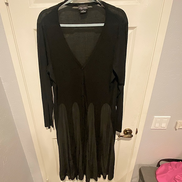 Gothic Inspired Cardigan Duster - Picture 1 of 4